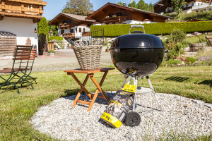 Frohnatur Hotel Garni Thiersee Hinterthiersee Tirol Urlaub Grillen Grillplatz